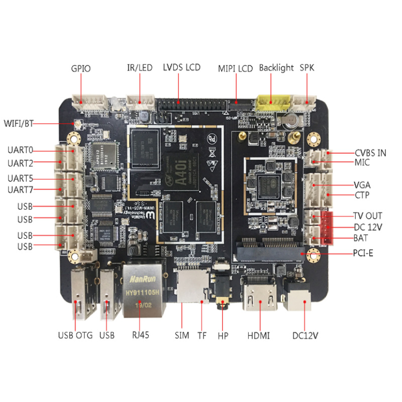 Linux / Android Main Board With Dedicated Technical Support